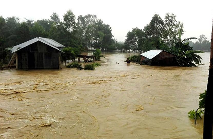 সুনামগঞ্জে বন্যা পরিস্থিতি